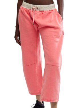 Free People Women's Sz L Fleece-Lined Movement You Wish Pants
